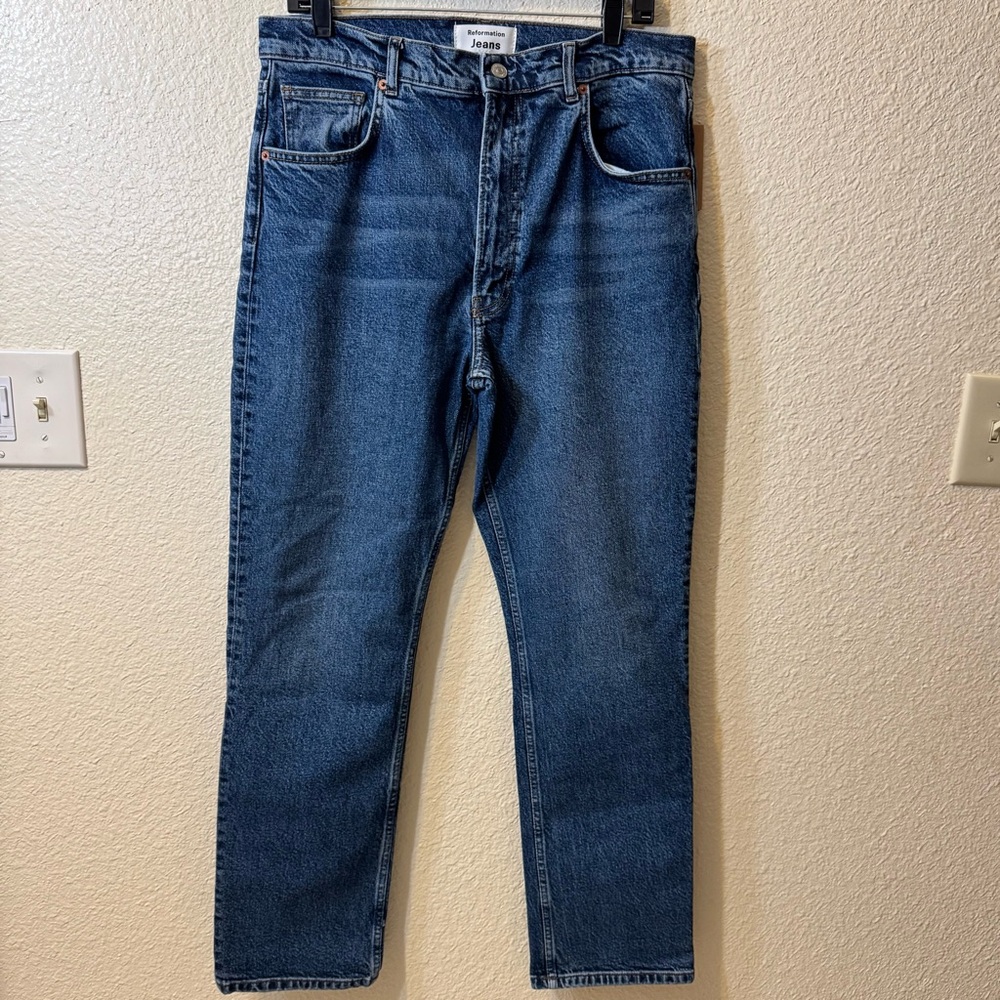 Reformation Anguilla straight leg jeans NWT size 31